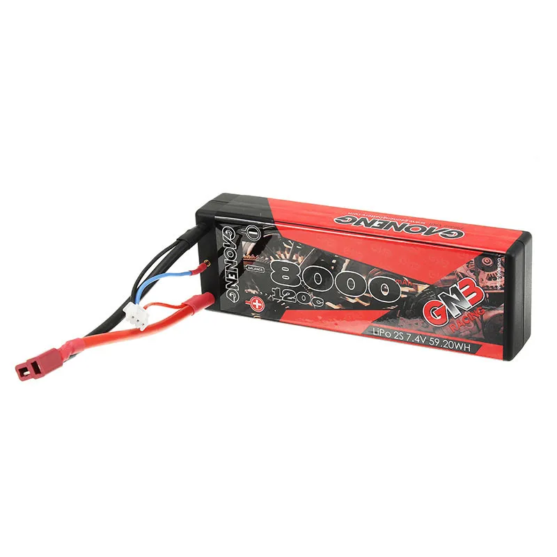 Аккумуляторная Lipo батарея Gaoneng 7 4 В 8000 мАч 2S2P 120C 59 2wh для 1/10 RC автомобиля|lipo battery|battery
