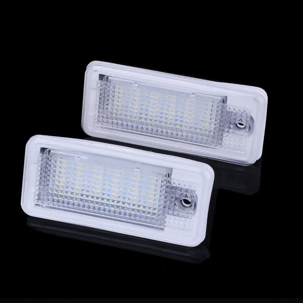 2 шт./лот ошибок 3528 SMD 18 светодиодов автомобиля Лицензированная лампа