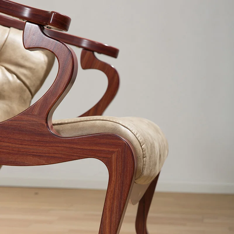 Твердой древесины кресла антикварная мебель для отдыха стулья подходит гостиной