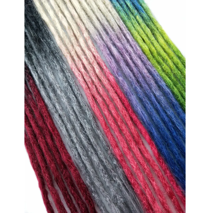 Pervado Hair Hand Made 55 см жесткие ямайские дреды синтетические кроше с Омбре плетение