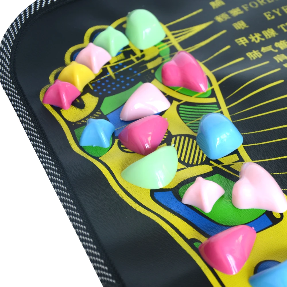 Китайская подушка для массажа ног IFORY массажный коврик с галькой | Красота и