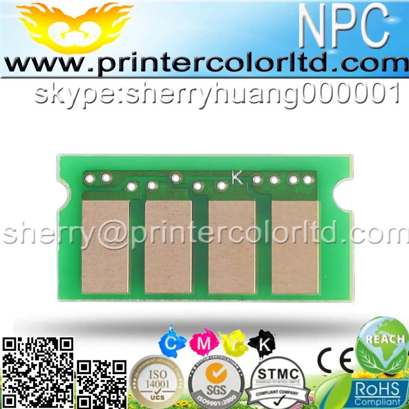 406464/406522 чип кода картриджа с тонером для Ricoh SP3410 SP 3410 3400 3500 сброс чипа принтера SP3500