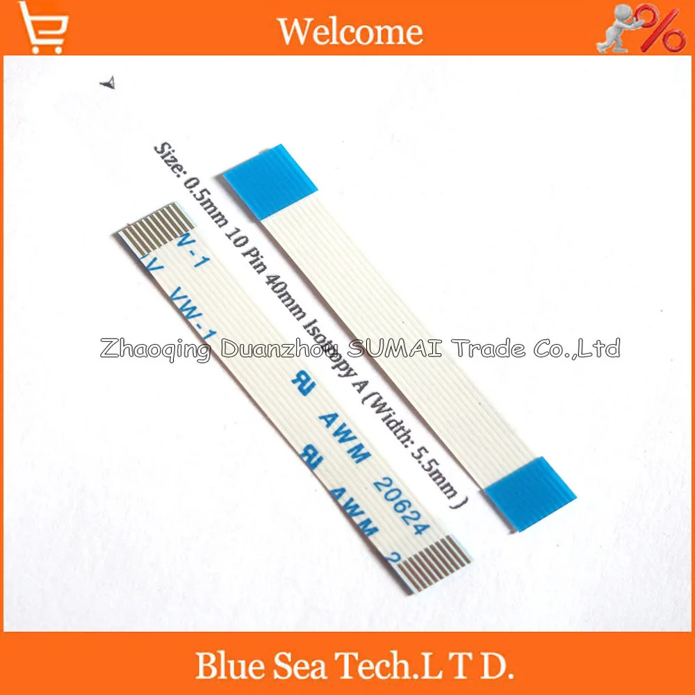 20 шт./лот FFC/FPC Гибкий плоский кабель 0 5 мм Шаг 10 контактов 40 Isotropy A или Anisotropy B