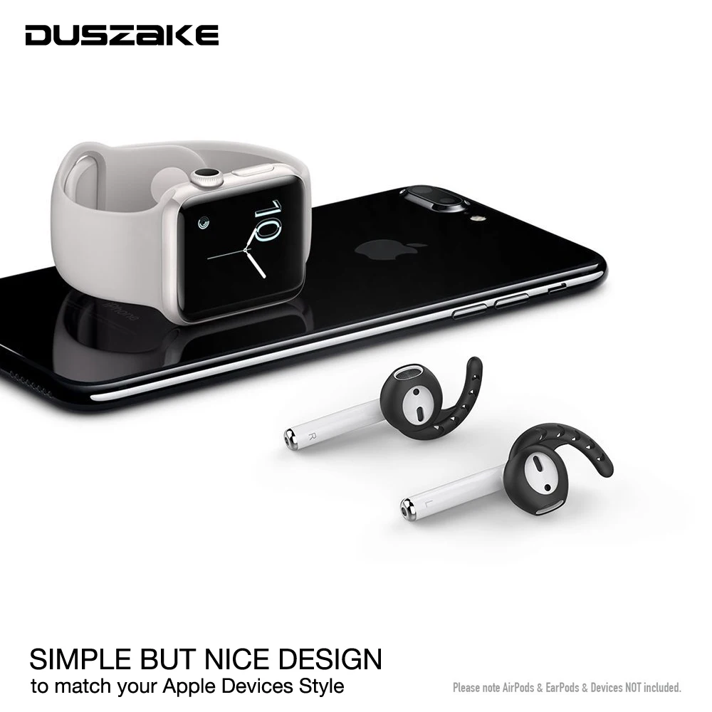 DUSZAKE DA26 аксессуары для Apple Airpods чехол ушной крючок для Air Pods Apple наушники для Airpods чехол аксессуар крышка