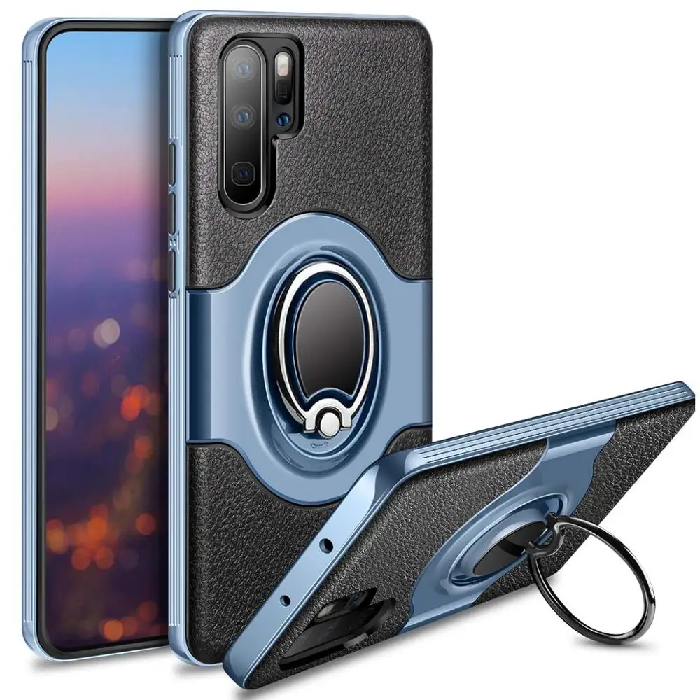 Чехол для Huawei P30 P20 Lite Pro защитный держатель кольца подставка противоударный чехол