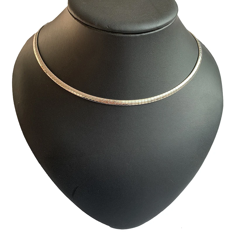 Women Choker Stainless Steel Jewelry Necklace Gold Filled Collar Chain New Style For Girl