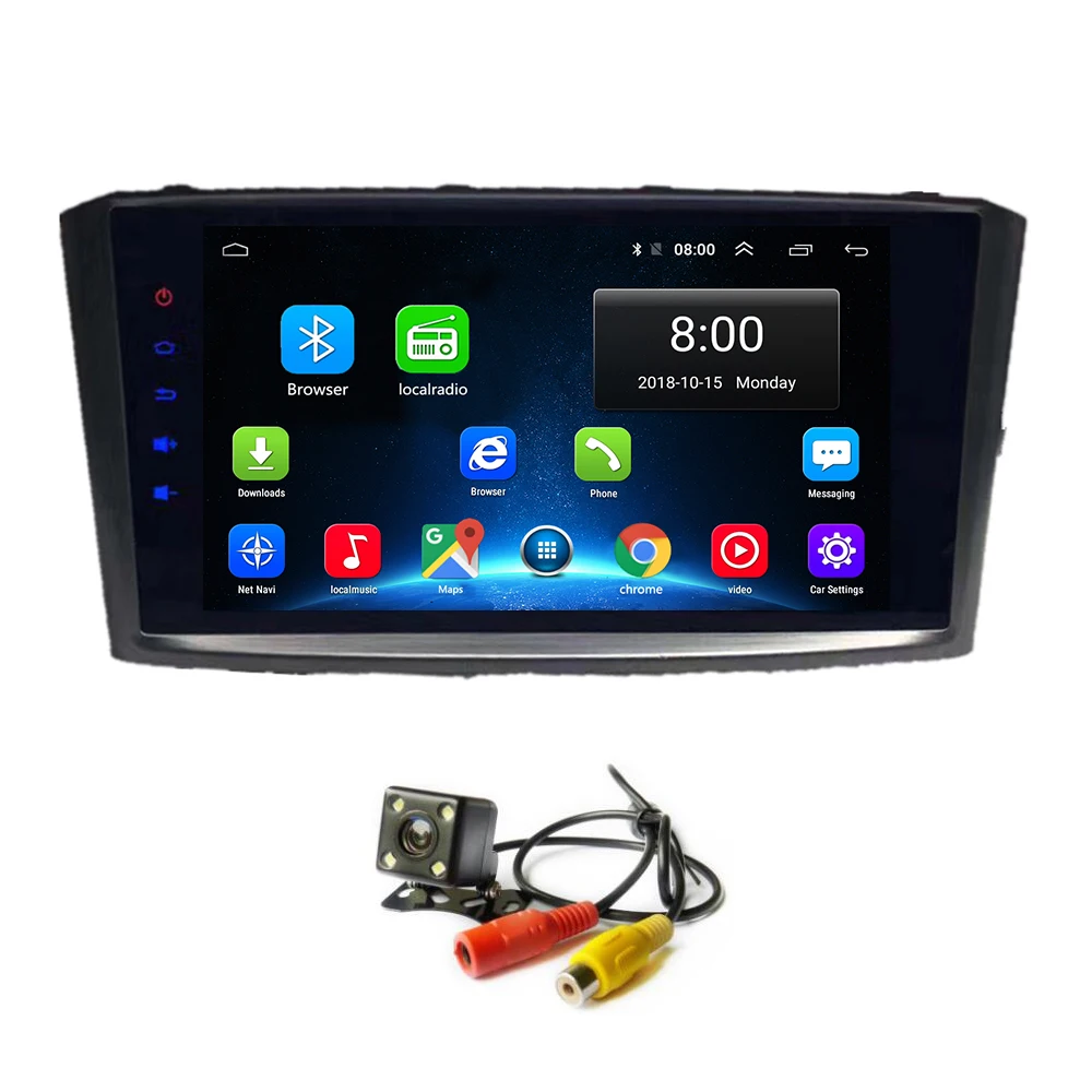 Android 8 1/9 0 автомобильное радио GPS Navi для Toyota Avensis 2004-2008 автомобильный