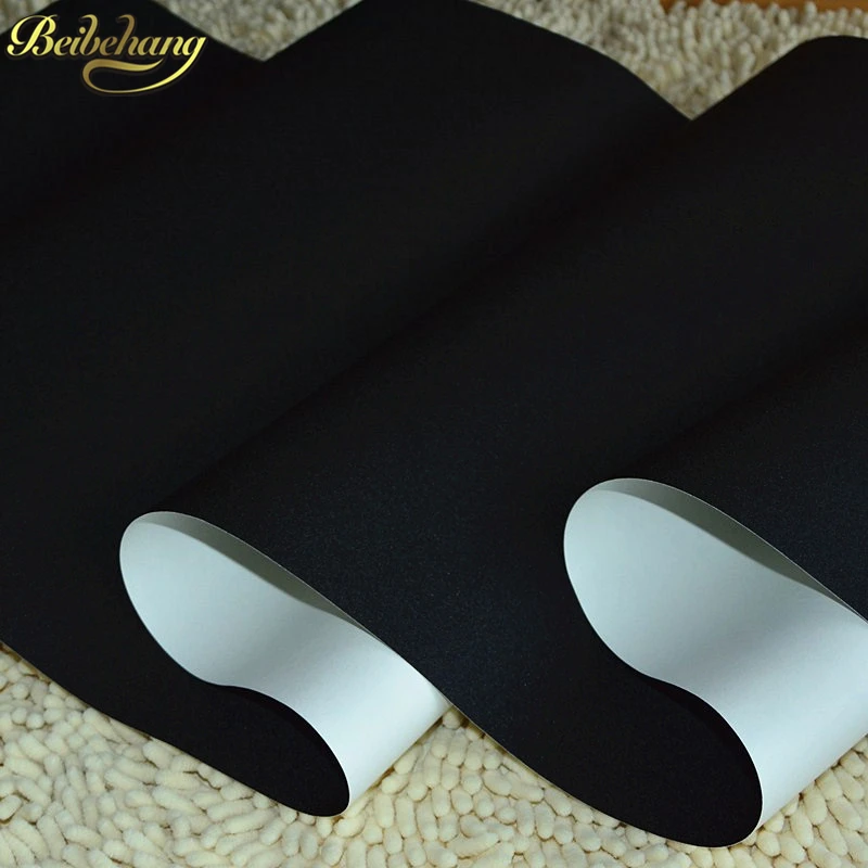 Обои beibehang для кинотеатра водонепроницаемые кожаные обои с узором матовые черные