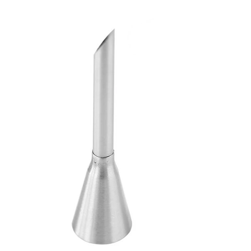 Слоеный кондитерский мешок для крема из нержавеющей стали 2 шт./лот|piping nozzles|baking