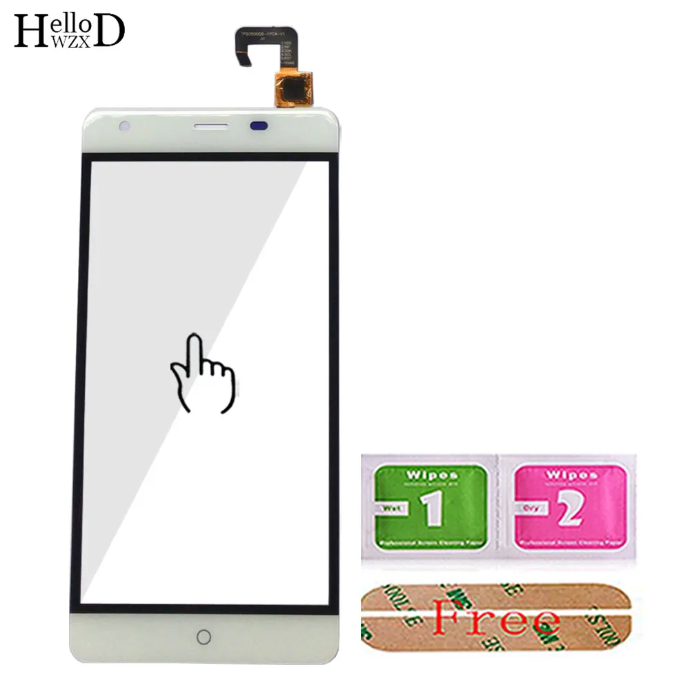 White No Tools 5,5 ''мобильный сенсорный экран панель для Ulefone power сенсорный экран телефон стекло на сенсорный экран Объектив сенсор инструменты клей - Цвет: White No Tools