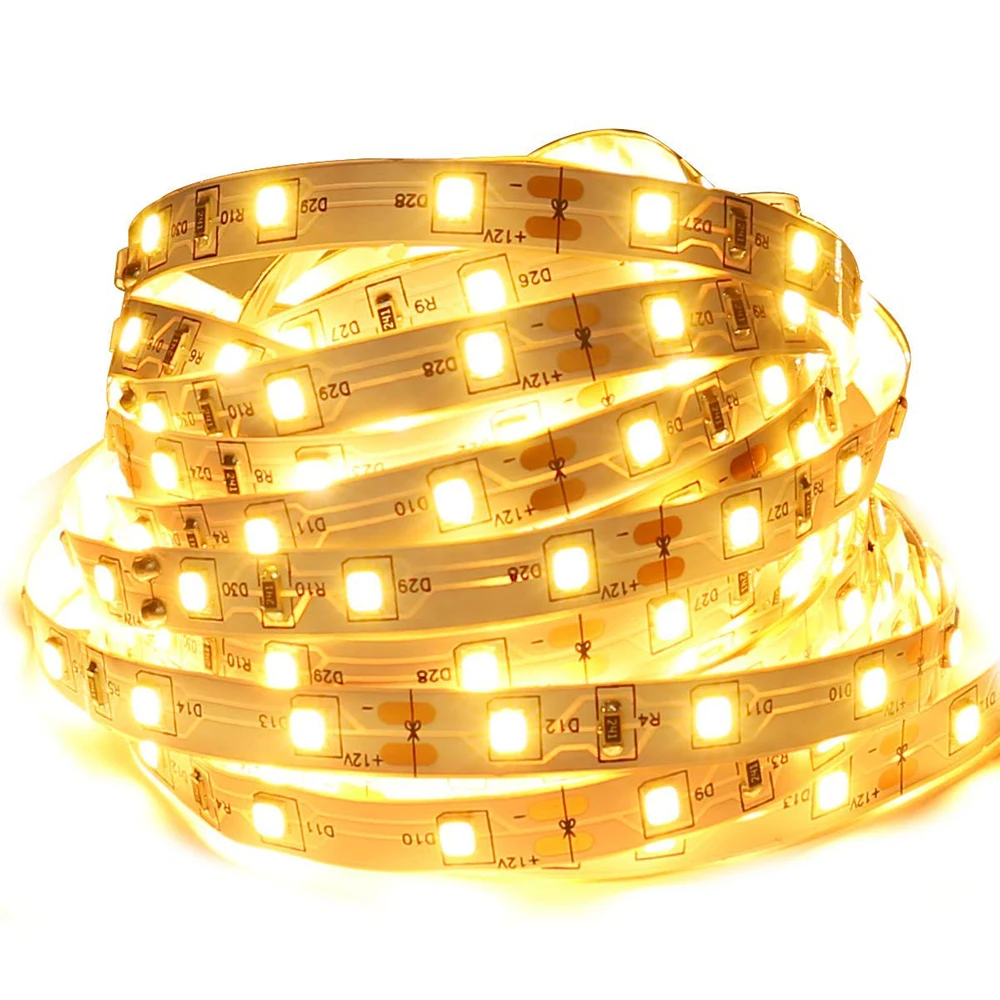 Светодиодная лента Strip12V SMD2835 60 светодиодов/м белый красный синий зеленый теплый 1