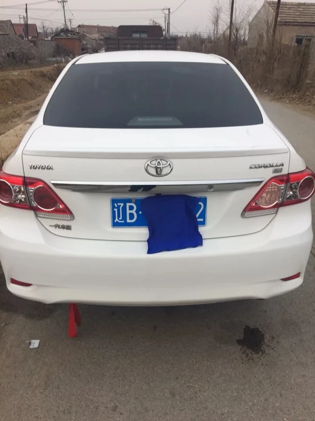 2007 до 2013 года Corolla пластиковый задний нижний Спойлер ABS дефлектор Резиновая полоса Спойлеры внешняя отделка