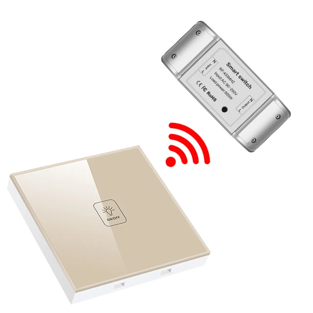 Беспроводной Touch Smart наклейка для выключателя света общий дом модификации Diy