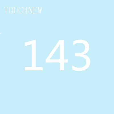 TOUCHNEW на заказ, одноцветные эскизные маркеры на спиртовой основе, двойная головка, кисть, маркеры, ручка для рисования, манга, товары для рукоделия, маркеры - Цвет: 143
