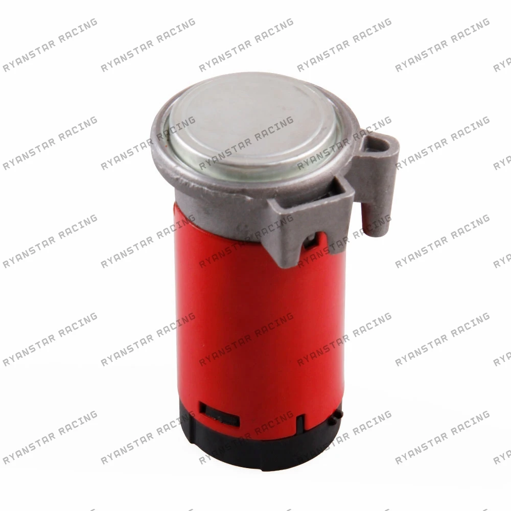 Бесплатная доставка Красный Серебряный громкий 12 В 135дб двойная труба звуковой