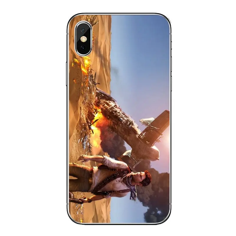NECA Uncharted 4 A thief's end NATHAN DRAKE Art Soft Shell Cases For Samsung Galaxy Note 8 9 S9 S10 A8 A9 Star Lite Plus A6S A9S |