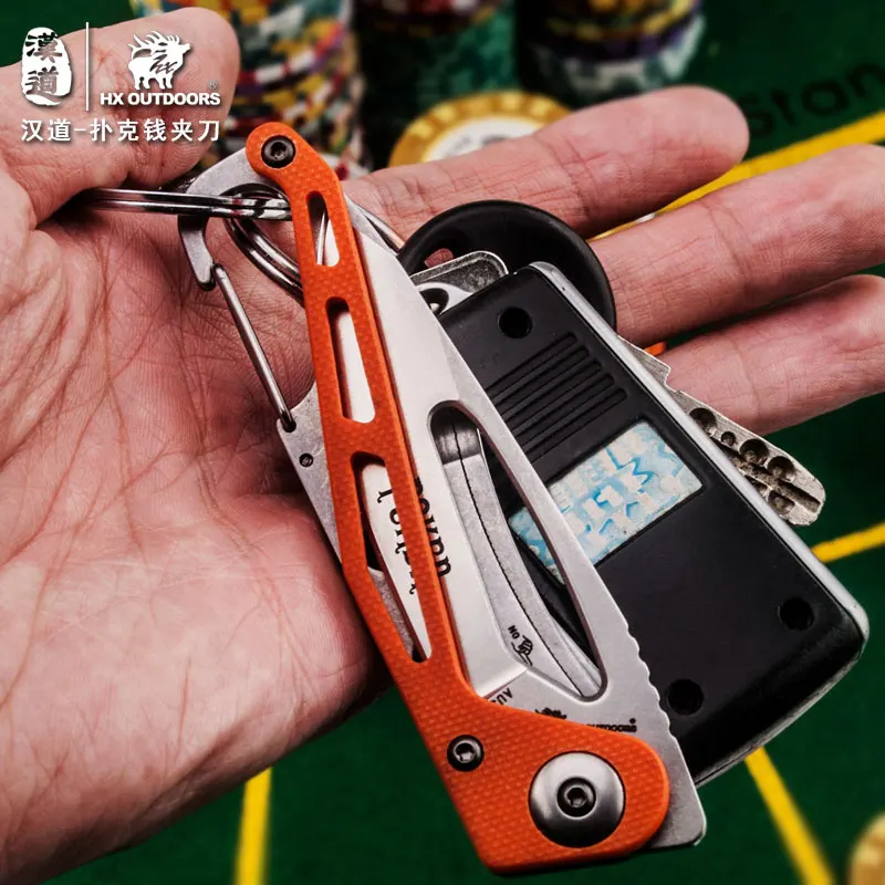 HX на открытом воздухе мастер высокого твердость карманный нож для EDC используя