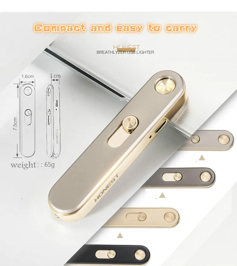 Новейшая USB дуговая Зажигалка металлическая ветрозащитная перезаряжаемая Зажигалка беспламенная электрическая многоцветная красиво упакованная коробка
