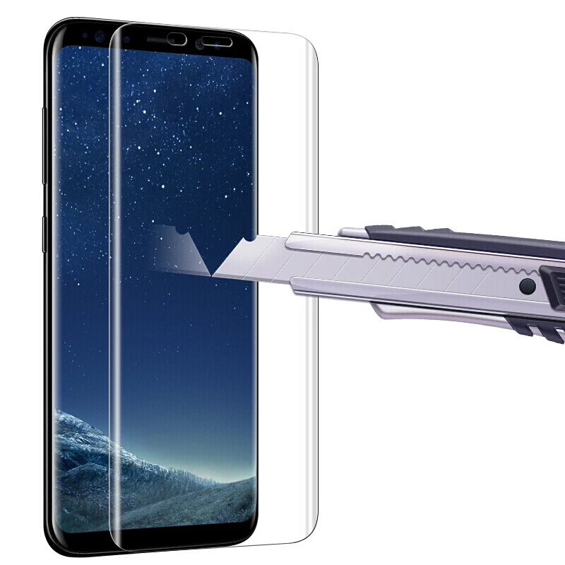 3D HD изогнутый мягкий протектор экрана для Samsung Galaxy S7 S8 S9 Plus S6 Edge Защитная пленка Note