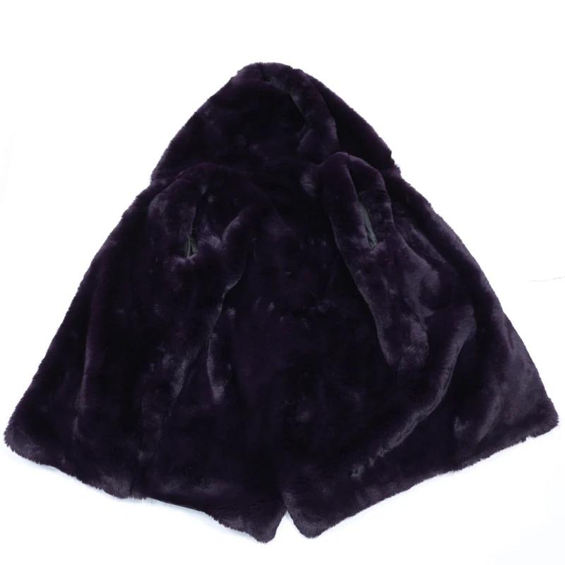 faux fur lining 12 Только внутренняя подкладка из искусственного меха не содержит мехового воротника и внешней оболочки, Женская длинная парка - Цвет: faux fur lining 12