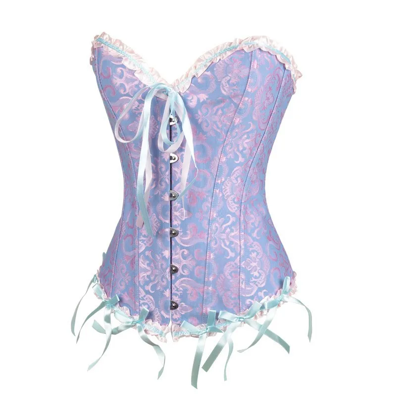 Женский сексуальный корсет на шнуровке в стиле стимпанк бандажный топ молнии