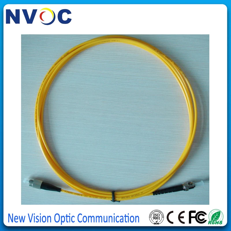 10 шт./пакет одномодовый Simplex 9/125 G652D 3 м 0 мм FC/UPC ST/UPC SM волоконно оптический кабель