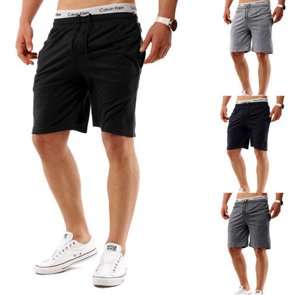 Лето 2017 г. Для Мужчин's Пляжные шорты Новый Дизайн 3 цвета низкая талия человека