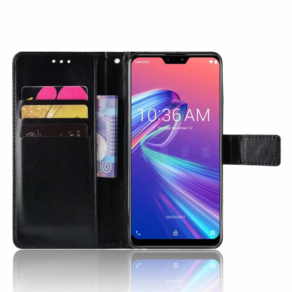 Zenfone Max Pro (M2) ZB631KL Чехол Премиум кожаный бумажник флип чехол для ASUS ZenFone M2 ZB633KL
