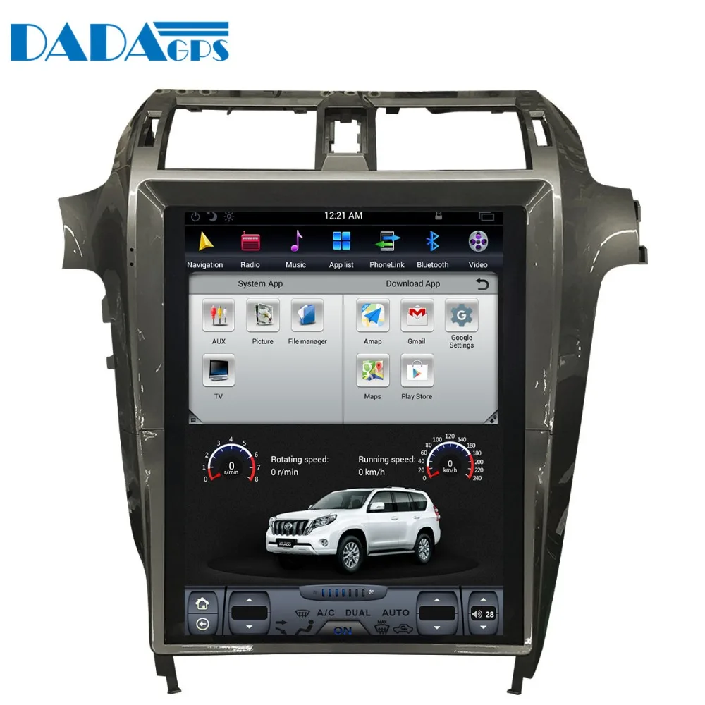 Автомобильный DVD плеер в стиле Tesla 15 дюймов GPS навигация для Lexus GX400 GX460 2010 +