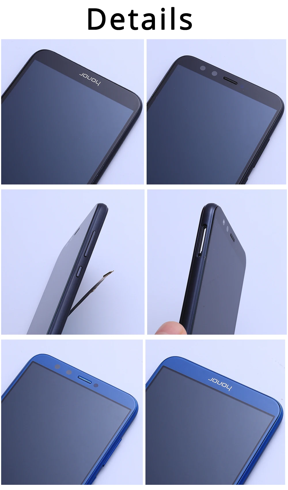 С рамкой для Honor 9 Youth Edition полный ЖК-дисплей+ кодирующий преобразователь сенсорного экрана в сборе для huawei Honor 9 Lite lcd+ рамка