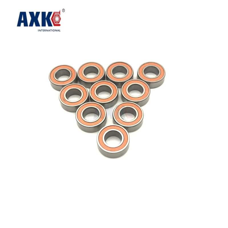 2021 Rolamentos Axk 695 2rs подшипник Abec 3 10 шт 5x13x4 мм миниатюрный 695rs упорные шариковые