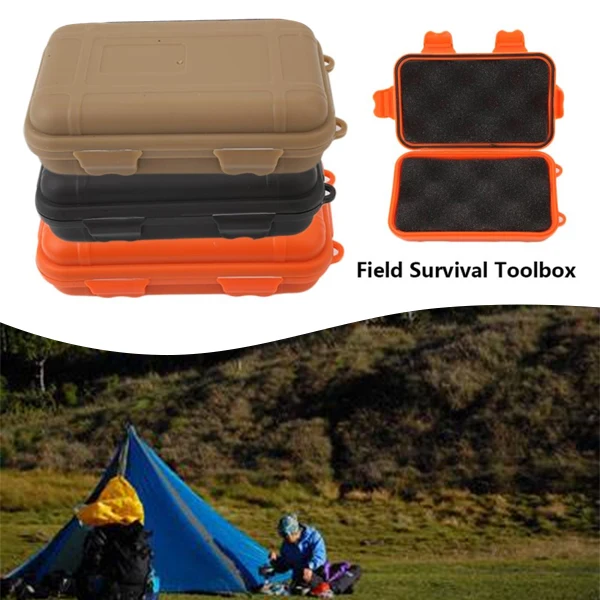 Чехол Контейнер Кемпинг Пеший Туризм коробка для хранения PP маленький