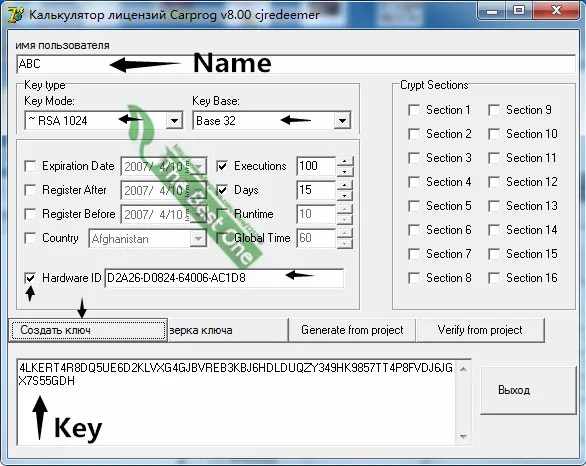 Онлайн Carprog V8.21+ Keygen полный адаптер автомобиля Prog V10.93/V10.05/8,21 для подушки безопасности/радио/тире/IMMO/ECU программист инструмент для ремонта авто