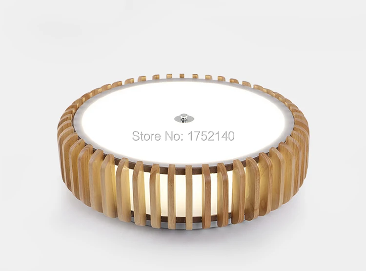 Китайский деревянный светодиодный потолочный светильник. Креативные деревянные