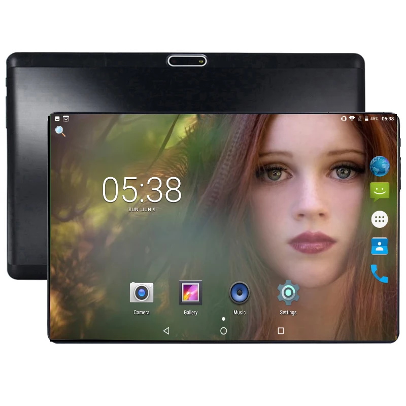Планшет Phablet 10 1 дюйма Android 8 0 4G LTE 6000 мАч ядер планшеты с телефонными звонками ПК
