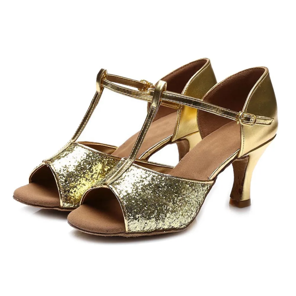 Женские бальные туфли tango на каблуке 7 см 3 цвета|heel sleeve|heel ironshoes vogue |