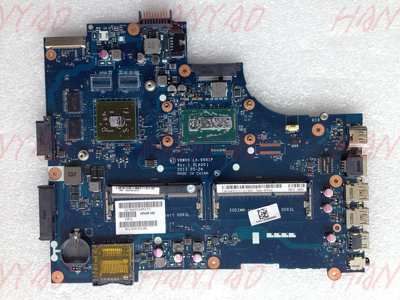 CN 0MXM3Y для DELL 3537 5537 материнская плата ноутбука с I5 CPU SR170 LA 9981P 100%