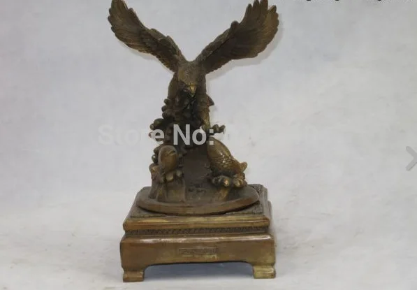 Китайская Бронзовая медная Статуэтка рыбы фэн шуй|statue|statue bronzestatue eagle |