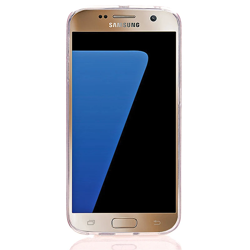Чехол для телефона Samsung galaxy S7 G9300 SM s7 edge G9350 Блестящий ТПУ силиконовый гелевый