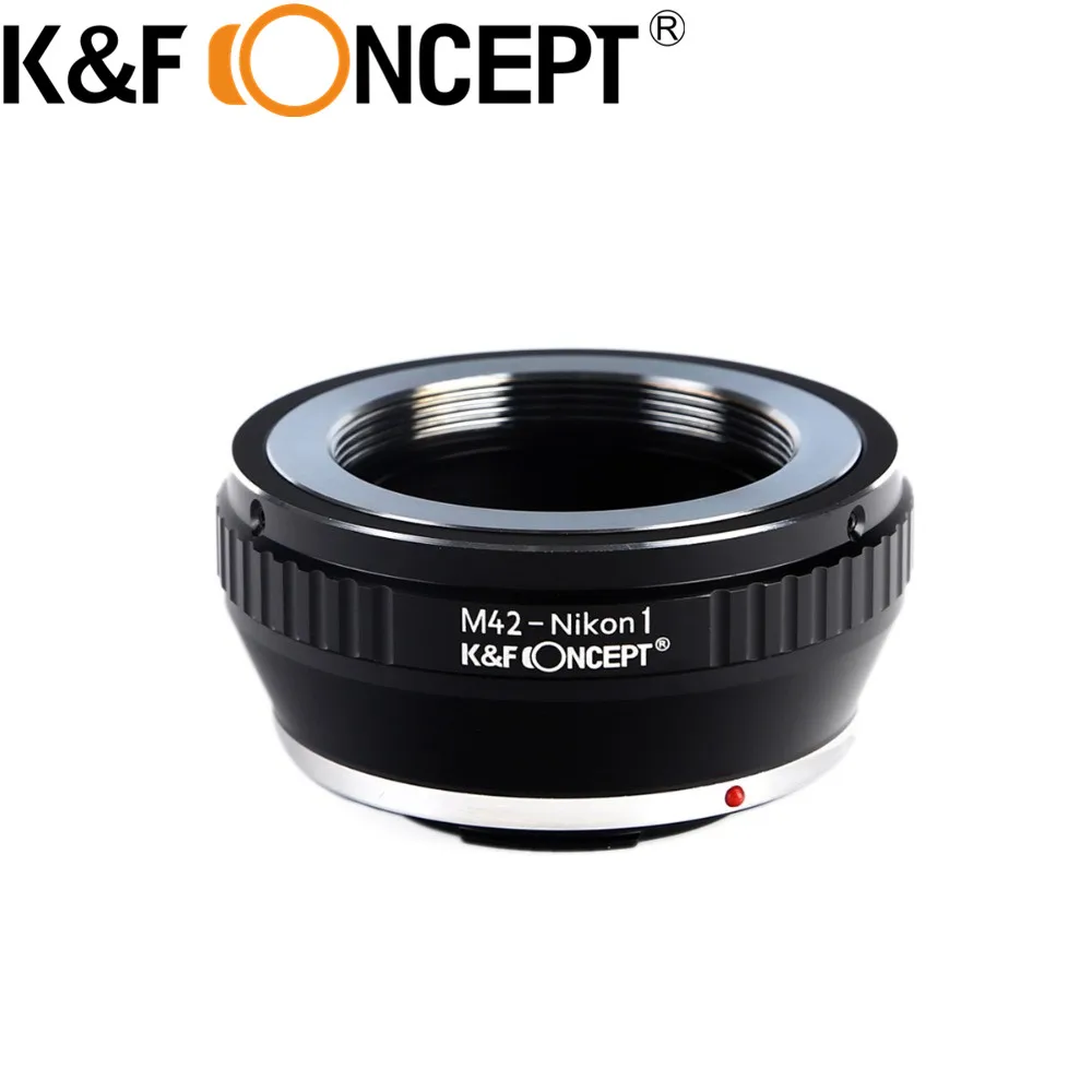 Адаптер для объектива K & F Concept кольцо адаптер M42 Nikon 1 крепление камеры V V1 J1|camera adapter