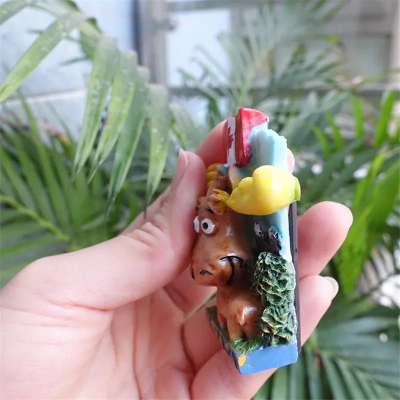 Канада магнит милый олень и флаг 3D смолы магниты на холодильник Туризм Сувенир