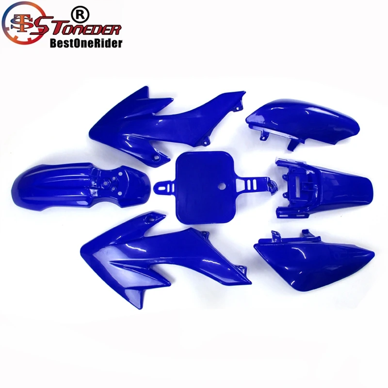 Синий обтекатель Пластиковый для 50cc 125cc 140cc 150cc 160cc CRF50 XR50 SSR Thumpstar Pitsterpro Braaap| |