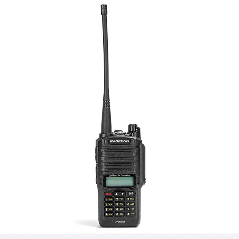 baofeng uv-9r uv 9r plus для рация 10 км 10 Вт cb водонепроницаемая автомобильная портативная рации ham радиостанция трансивер baufeng двухдиновая магнитола радиостанции boafeng для двухдиапазонная uhf vhf walki talki - Цвет: 1pc
