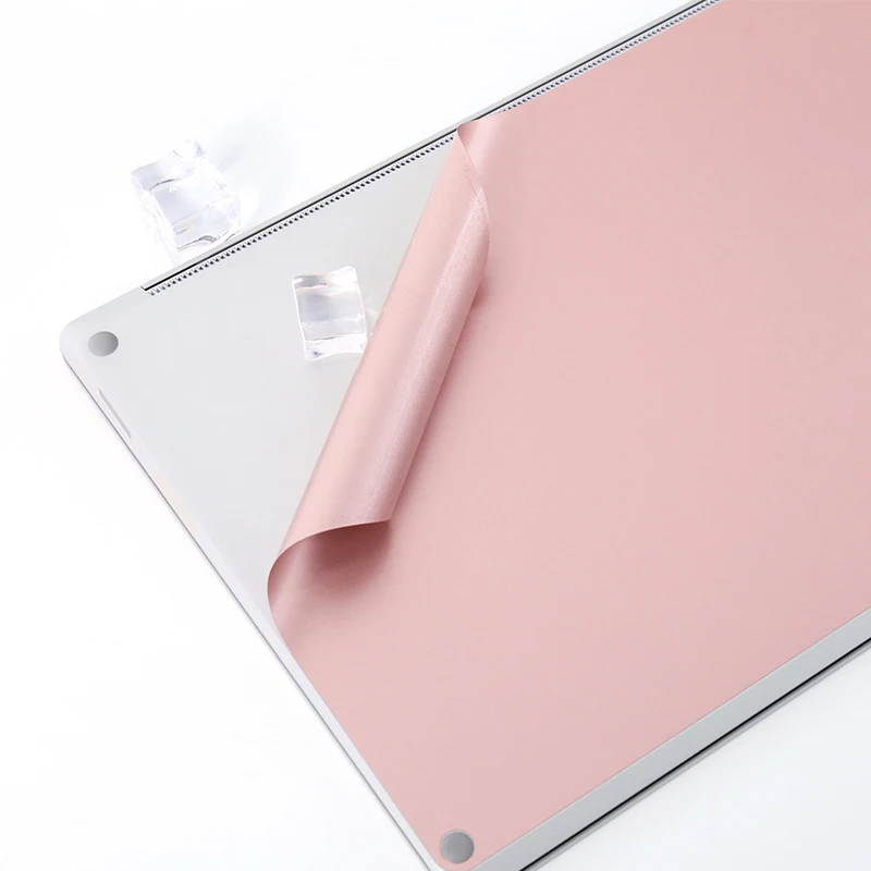 Для ноутбука microsoft Surface анти-наклейка с надписью съемные наклейки Премиум Защитный чехол для кожи цвет шампанского золото полный корпус Защита