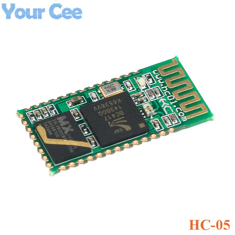 5 шт. HC-05 HC05 Последовательный модуль трансиверов 2 4G RF Беспроводной Промышленный