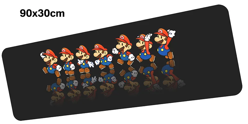 Коврик для мыши mario, геймер, 900x300 мм, коврик для мыши, большой игровой коврик для мыши, высококачественный коврик для мыши, компьютерный стол, коврик для мыши, аксессуары