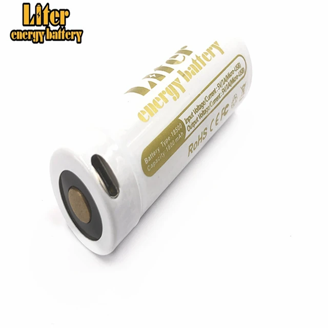 18500 USB 3 7 V литий-ионная аккумуляторная батарея 1800mAH usb diy power bank Li-Ion 1800mAh |