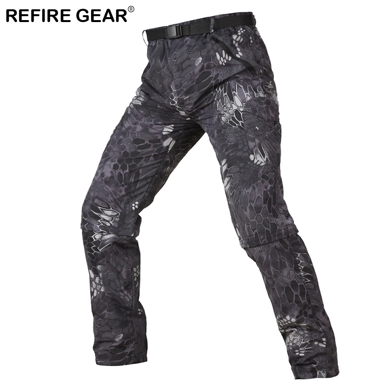 ReFire Gear 2018 новые съемные уличные брюки мужские тактические военные охотничьи