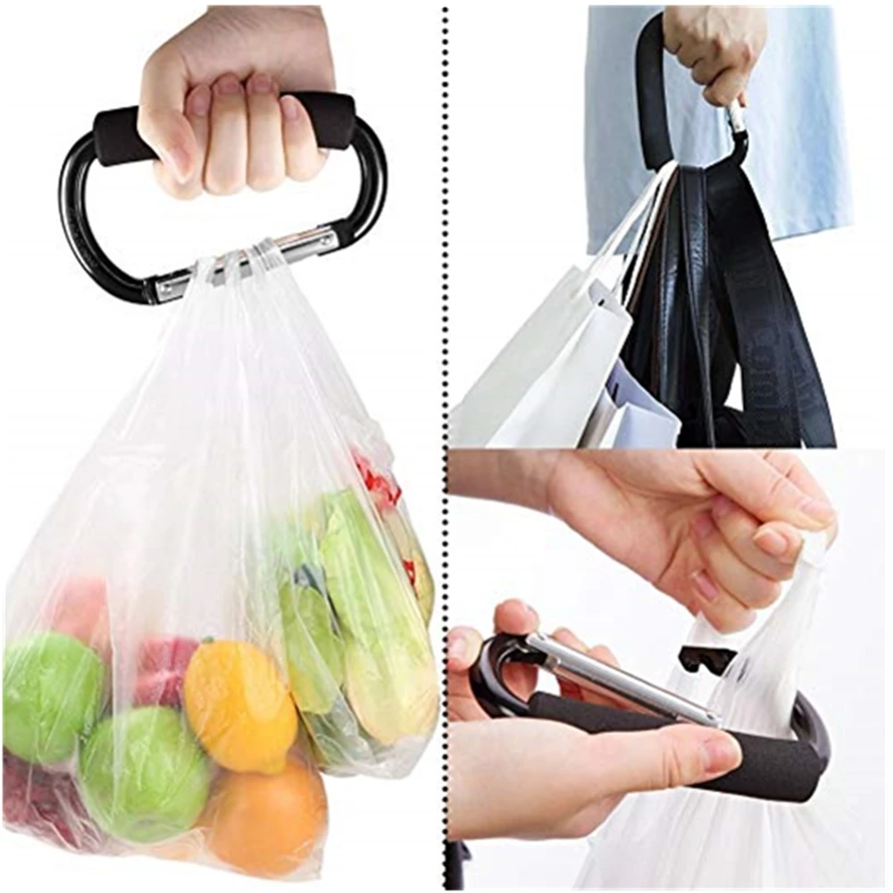 INSULAR большие крючки для прогулочных колясок мамы прочный карабин органайзер