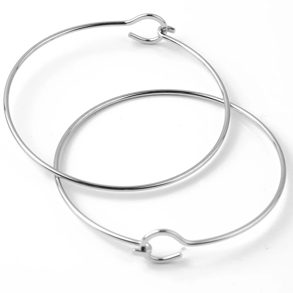 2 шт. нержавеющая сталь никогда не выцветает двойной крючок простой атмосферный